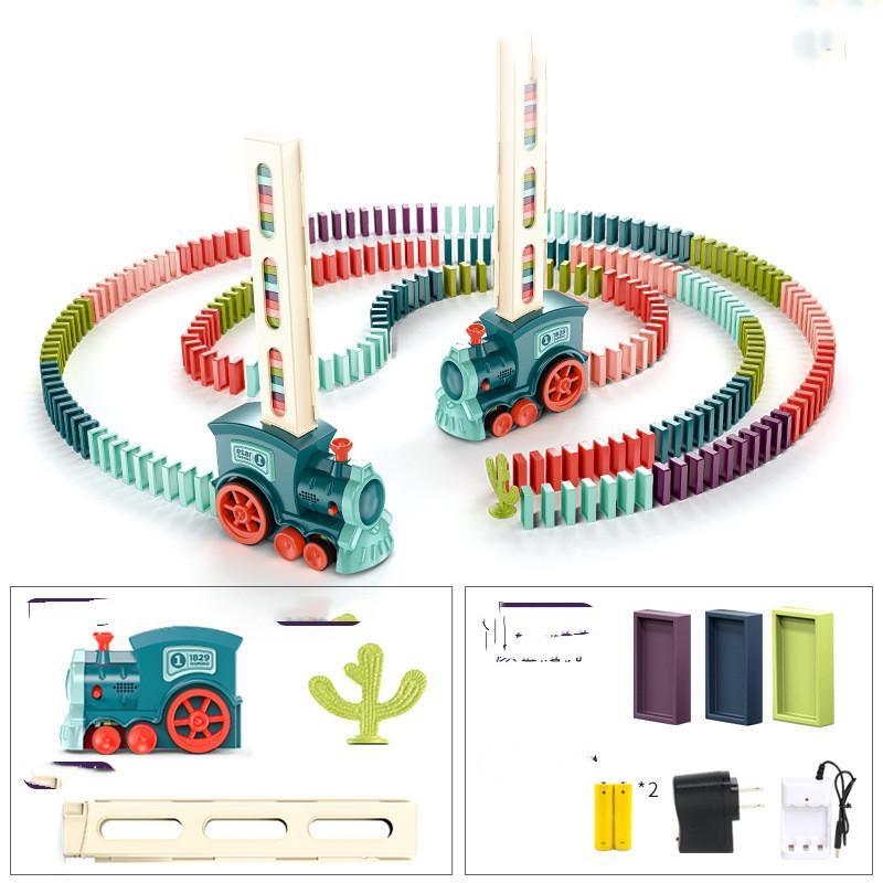 Automatic Licensing Of Dominoes To Launch Electric Trains kids BGSuperDeals Electric train 1PC 