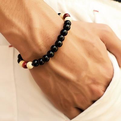 Bracelet Men Women Fashion Jewelry Healing Balance Energy Beads Bracelet BGSuperDeals A 