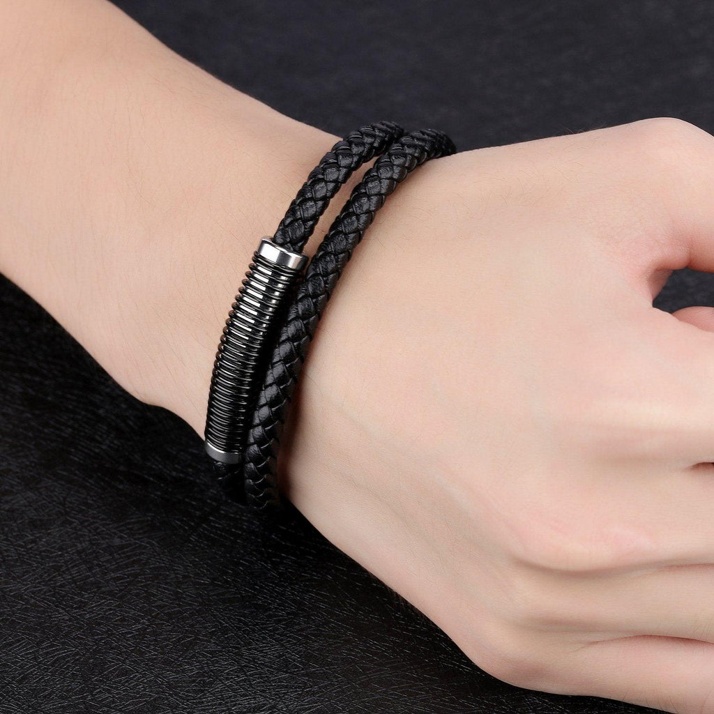 Men's leather bracelet Bracelet BGSuperDeals 