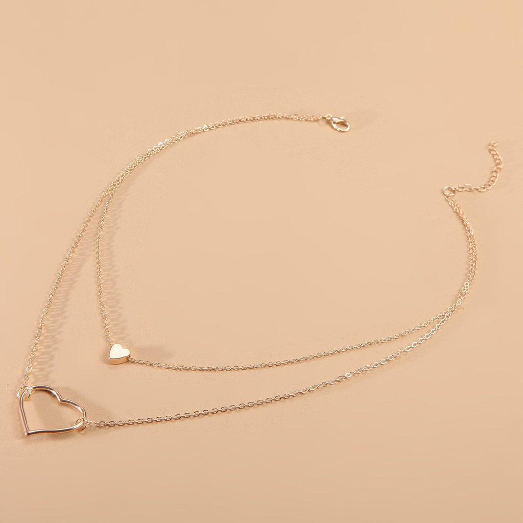 Women's Multilayer Chain Pendant Necklace Necklaces BGSuperDeals Gold 